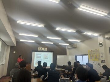 会社見学会にて